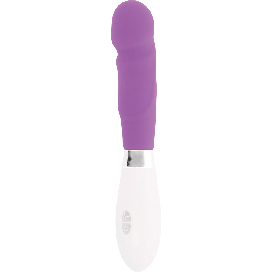Paarse Glanzende Paul Vibrator