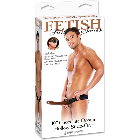 Fetish fantasy arnes hueco ajustable chocolate 22 cm