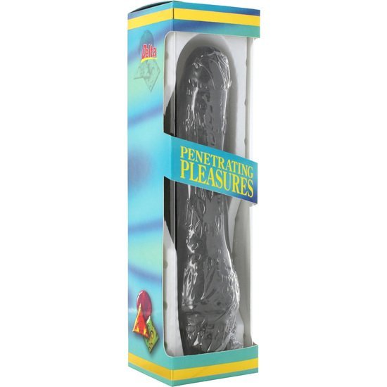 Zwarte G-Spot Jelly Pleasures Vibrator