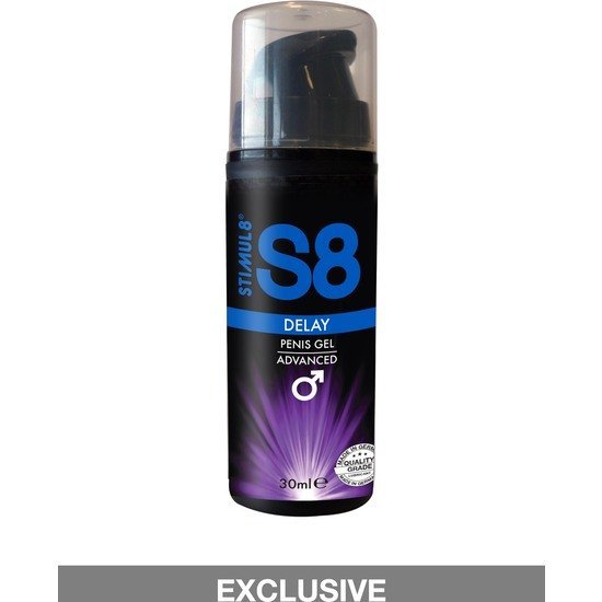 S8 gel retardante masculino 30ml
