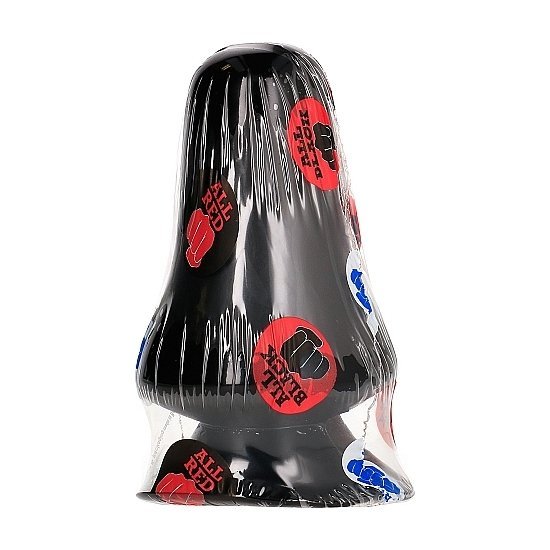 Stekker Zwart Fluweel 12cm