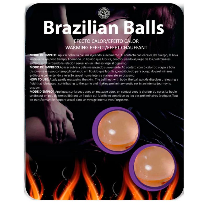 Braziliaanse Warmteballen 2 stuks