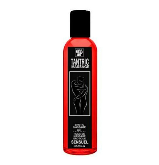 Eros-art aceite masaje tantrico natural y afrodisãaco canela 100ml
