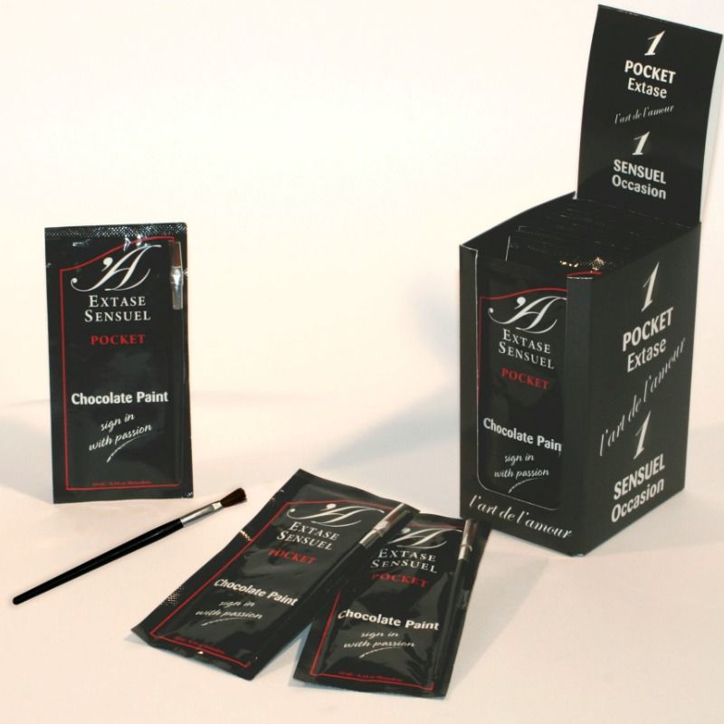 Extase sensuel pintura corporal de chocolate efecto atraccion 10ml