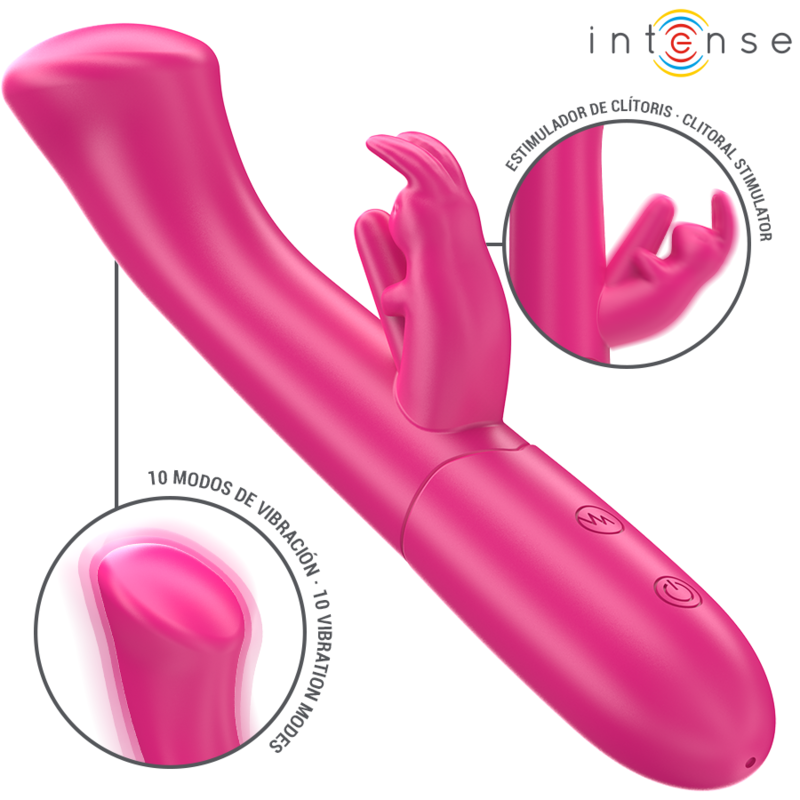 Rabbit INTENSE Julieta vibrator van 18,6 cm met 10 trillingen