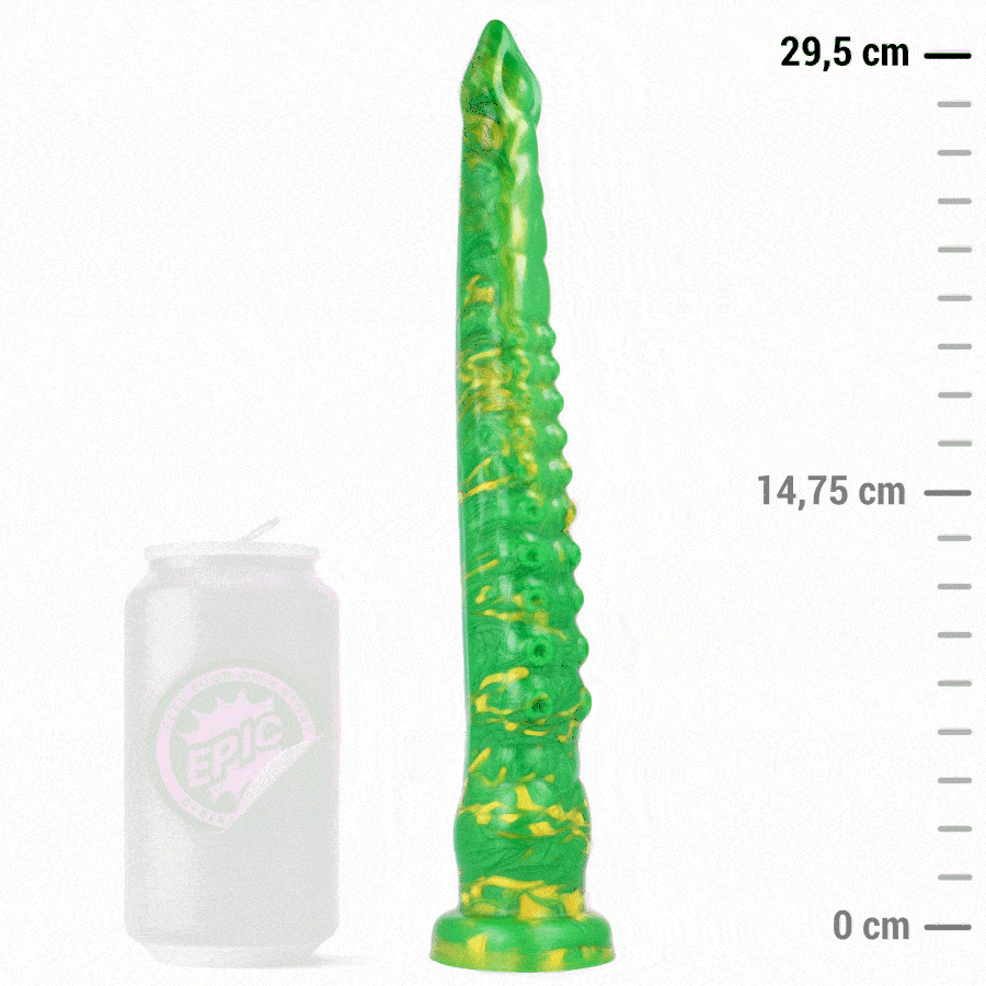 Dildo EPIC Hylos Destello Groen - Ultieme Sensatie