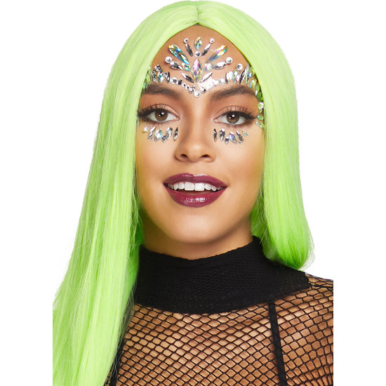 Iris joyas para el rostro autoadhesivas