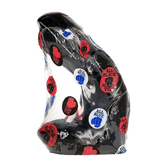 All black pene realístico 15cm