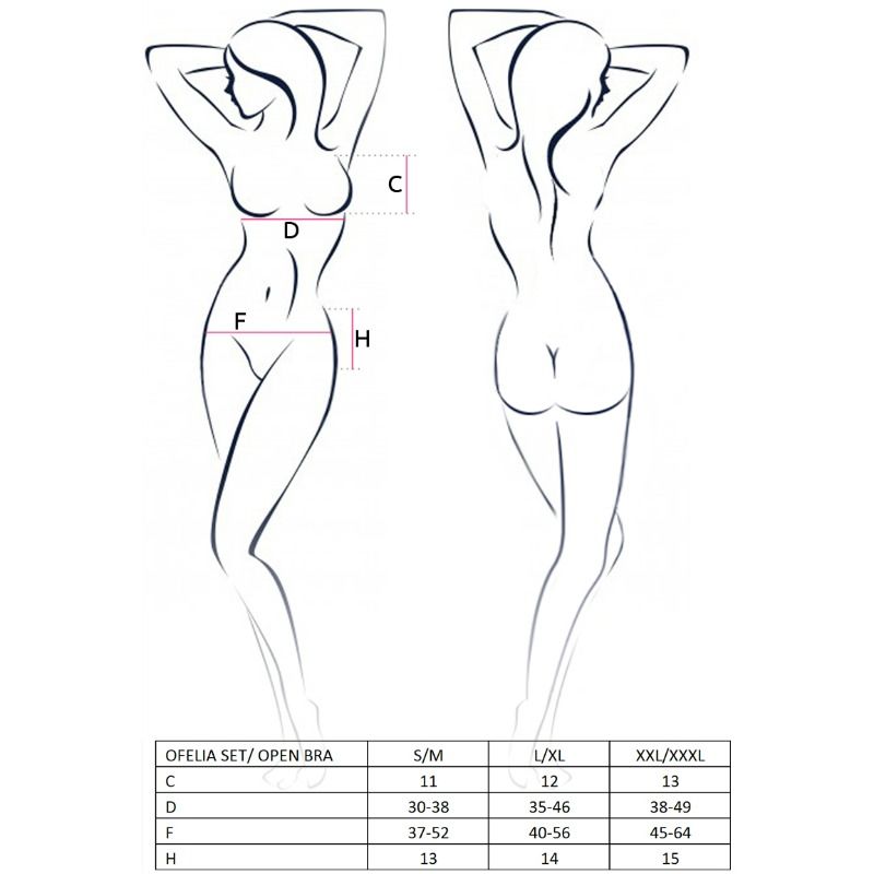 Sensueel Set Ofelia S/M