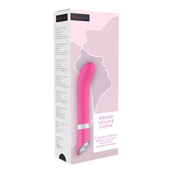 Roze Gebogen Vibrator B-Good Deluxe