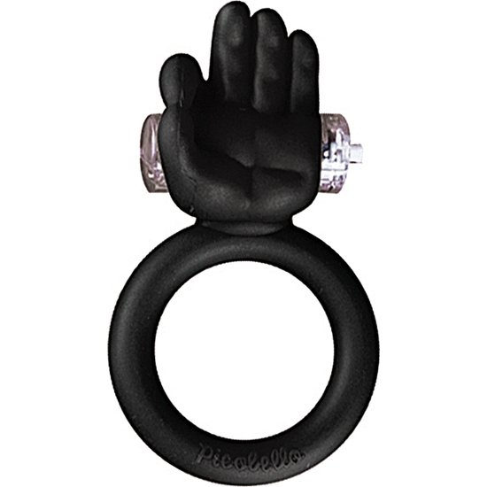 Picobello anillo para el pene negro