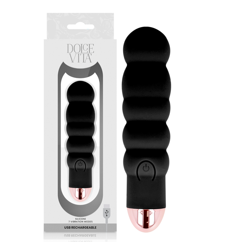 Vibrator Six Black: Oplaadbaar Genot