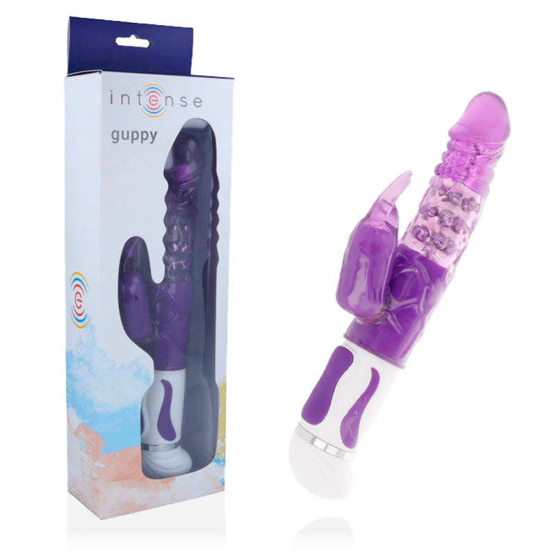 Guppy Vibrator Paars Intens