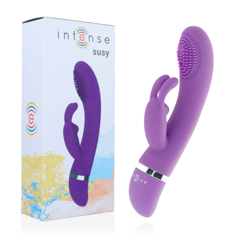 Intense Paarse Schommelende Vibrator - Susy Konijn