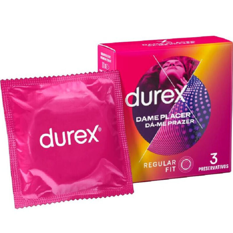 Condooms Durex Pleasure Dots & Ribs.