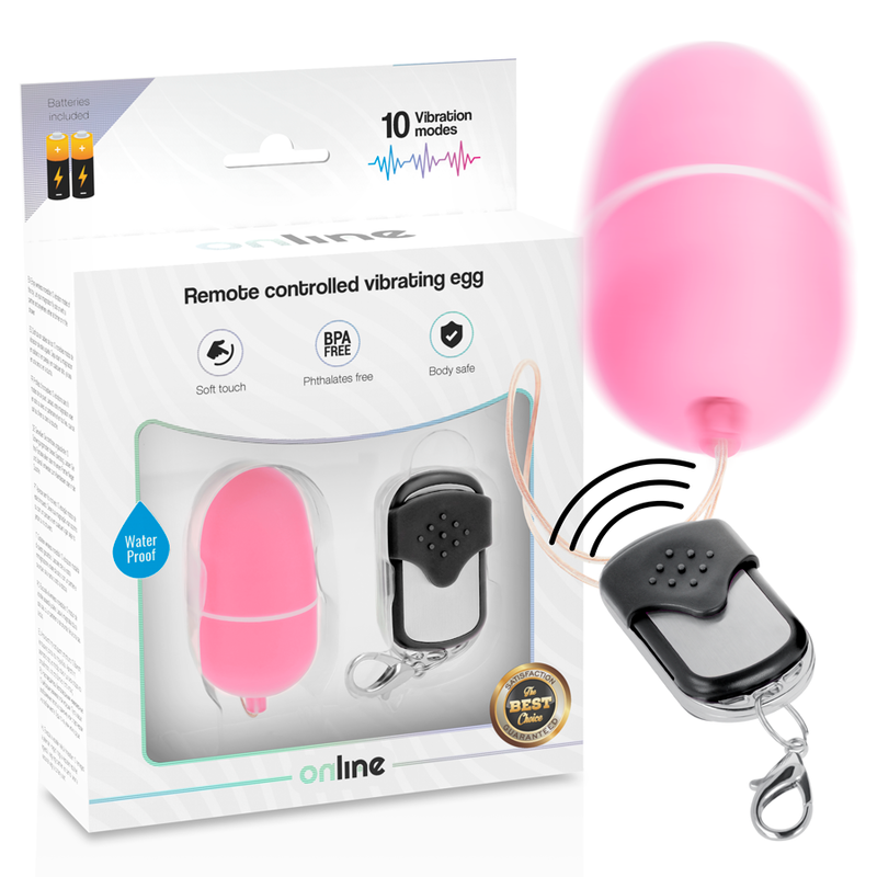 Afstandsbediening Vibrator Roze