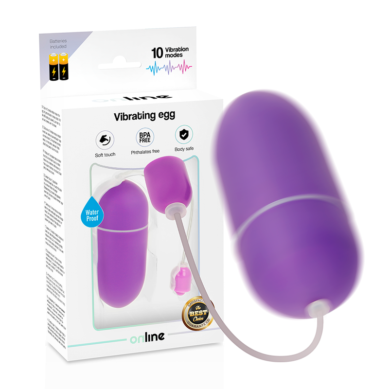 Vibrator Ei Paarse Splash