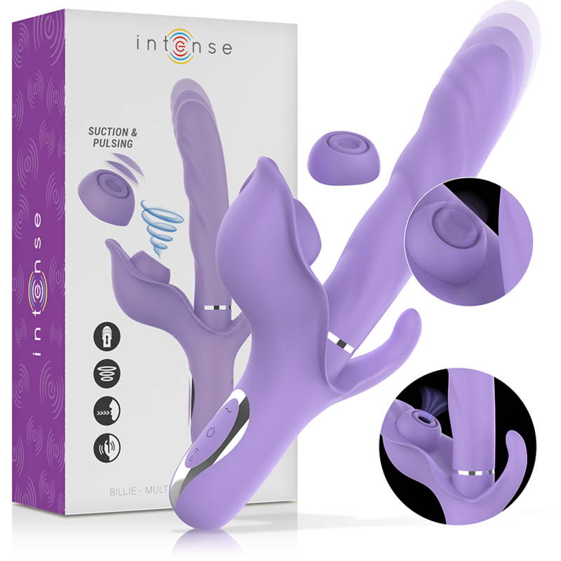 Zuigende Pulsator Paarse Vibrator