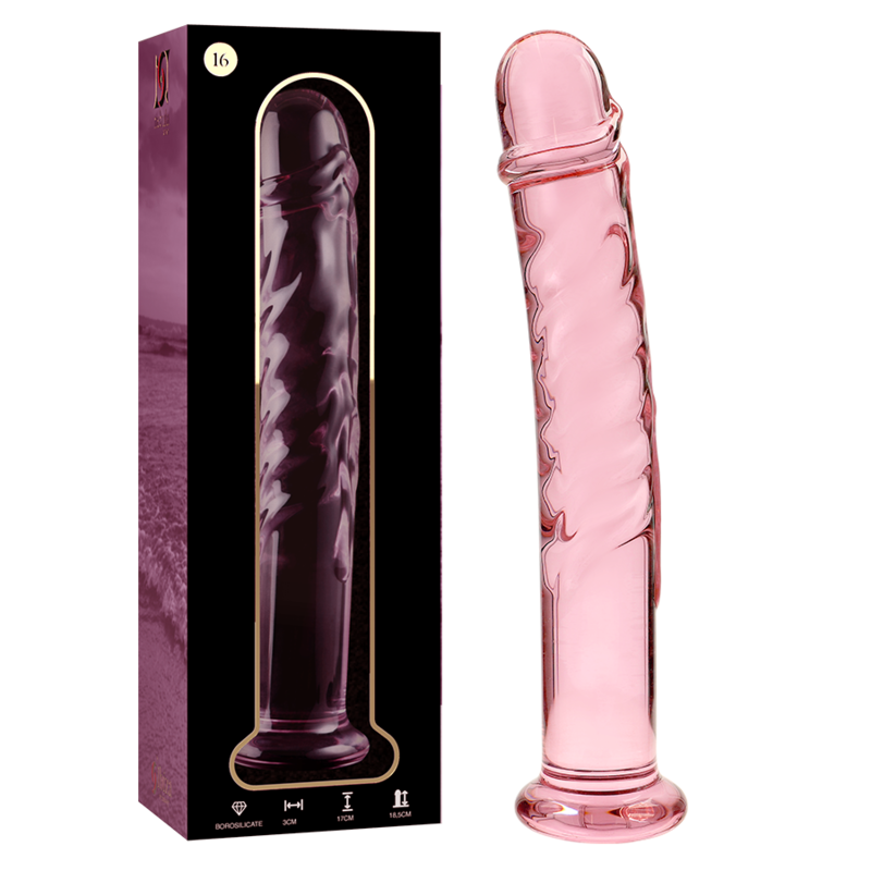 Kristallen Roze Nebula Dildo