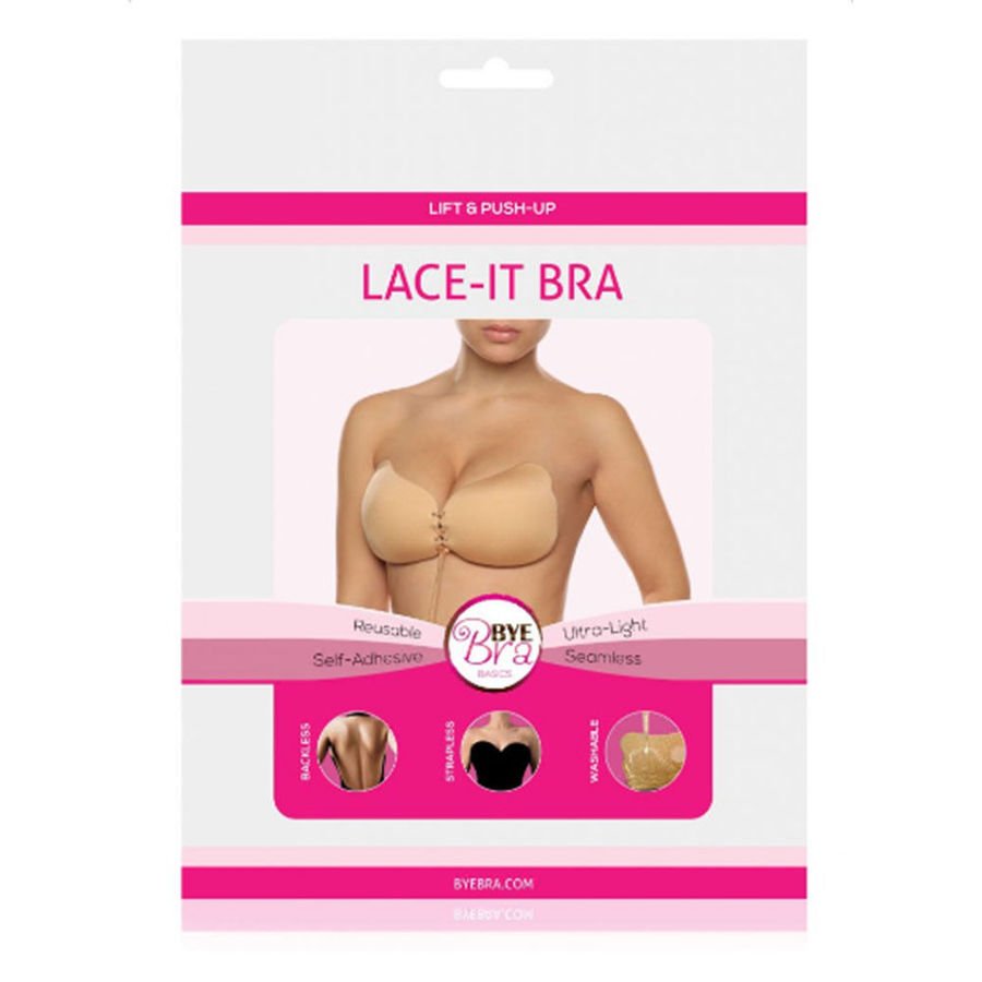 Byebra lace-it realzador push-up cup b negro
