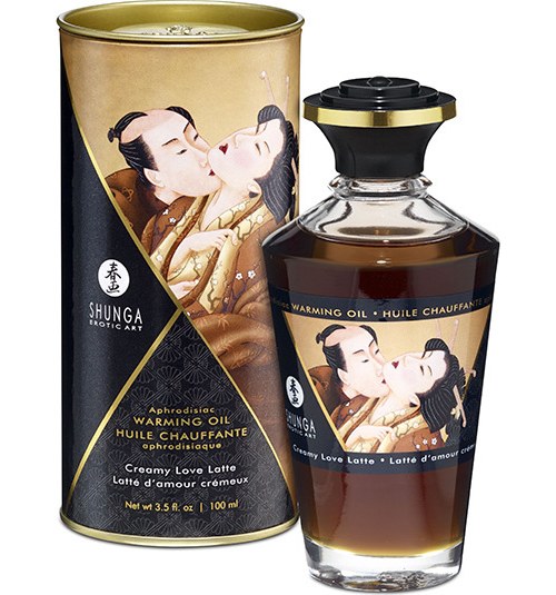 Massage olie Shunga Creamy Love Latte 100ml