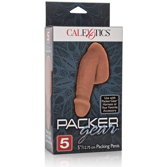 Packing penis - pene realístico 14,5cm marrón