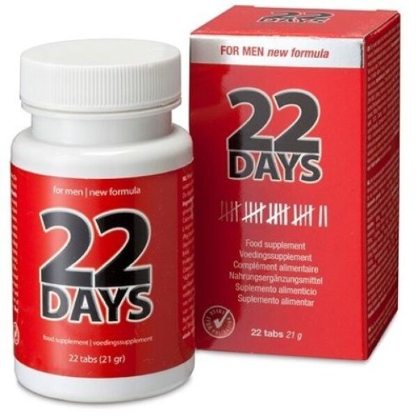 Verpakking met Cobeco 22 Days PE capsules van Cobeco Pharma