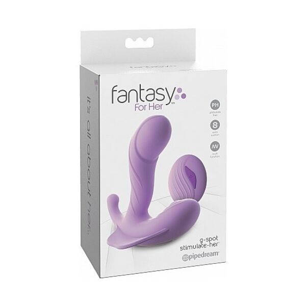 G-spot vibrator Pipedream Fantasy For Her met afstandsbediening