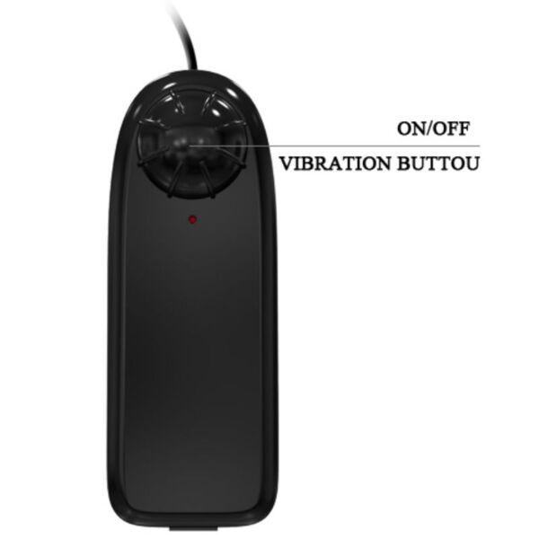 Realistische vibrator Baile Arbitrariness met zuignap onderaan