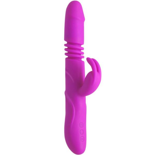 Konijnvibrator Pretty Love Ward Rabbit met arm voor de clitoris