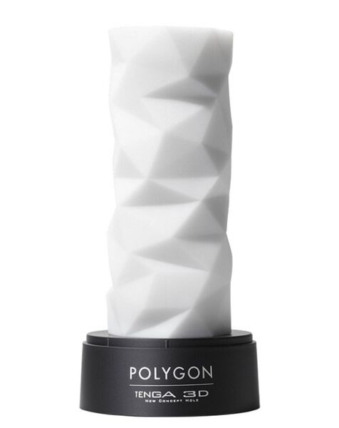 TENGA 3D Polygon masturbator met zichtbare driehoekige textuur