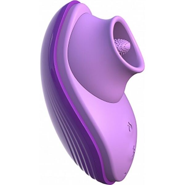 Vibrator Fantasy For Her Silicone Fun Tongue, met siliconen tong en afneembare rand