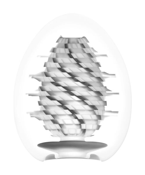 Masturbator Tenga EGG Twister in zijn verpakking in de vorm van een ei