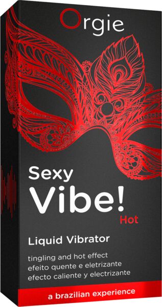 Flacon van de stimulerende gel Orgie Sexy Vibe! Hot van 15 ml