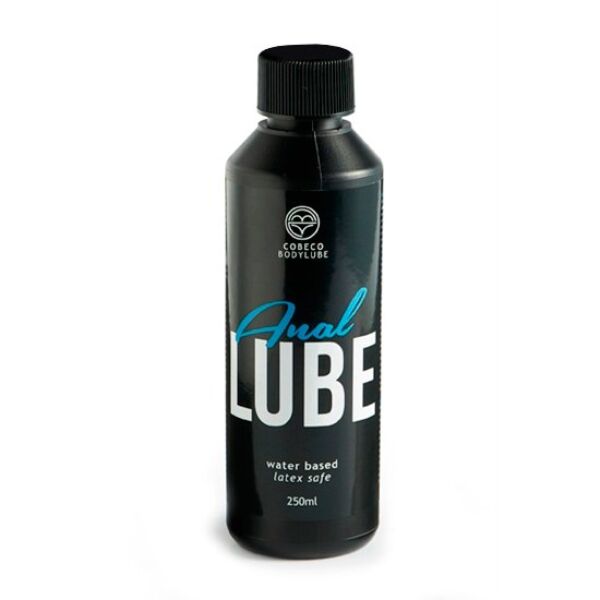Anaal glijmiddel Cobeco Anal Lube in een flacon van 250 ml