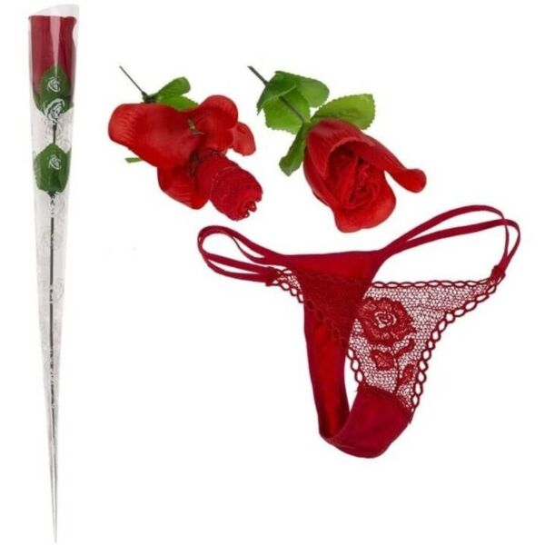 Diablo Picante roos die u uitvouwt tot een string