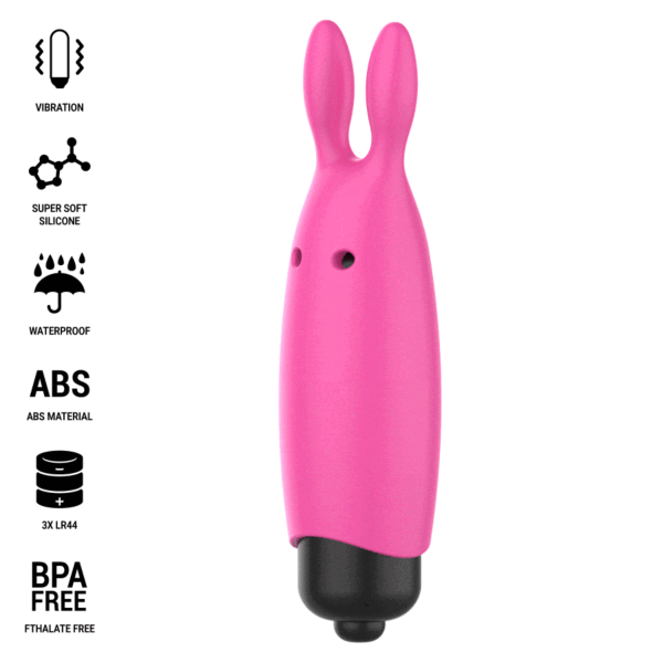 Bullet vibrator Intense Fun Hopper, met vinnen en neusje