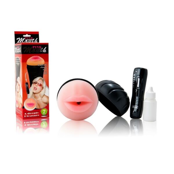 Baile masturbator in de vorm van een mond met ingebouwde vibrator