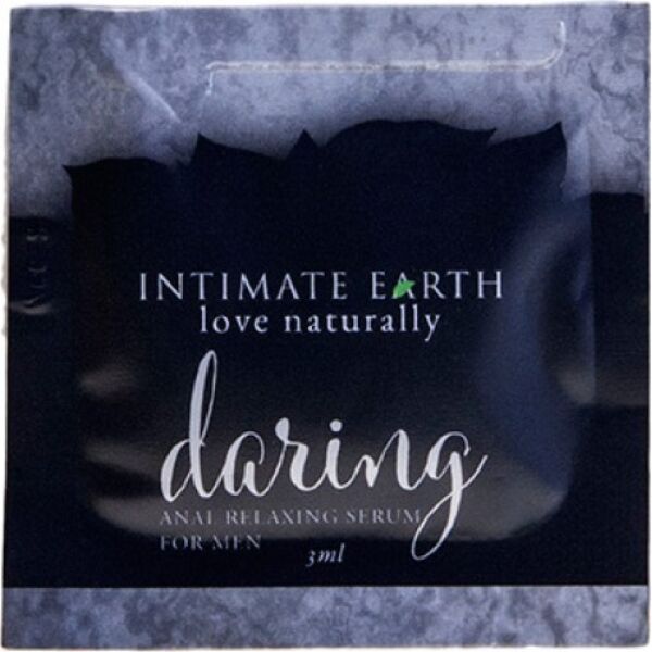 Zakje Intimate Earth Daring anaal serum van 3 ml voor eenmalig gebruik