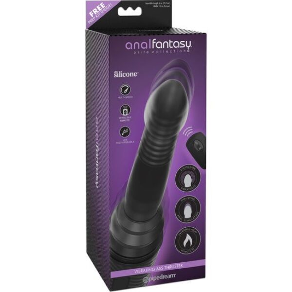 Anaalvibrator Anal Fantasy Elite Ass Thruster van Pipedream, met zuignap