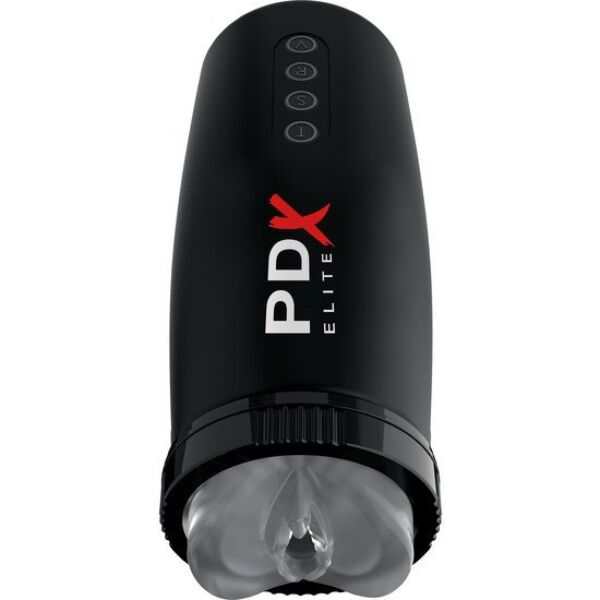 Masturbator Pipedream PDX Elite Moto-Bator 2 met zuigen en trillen