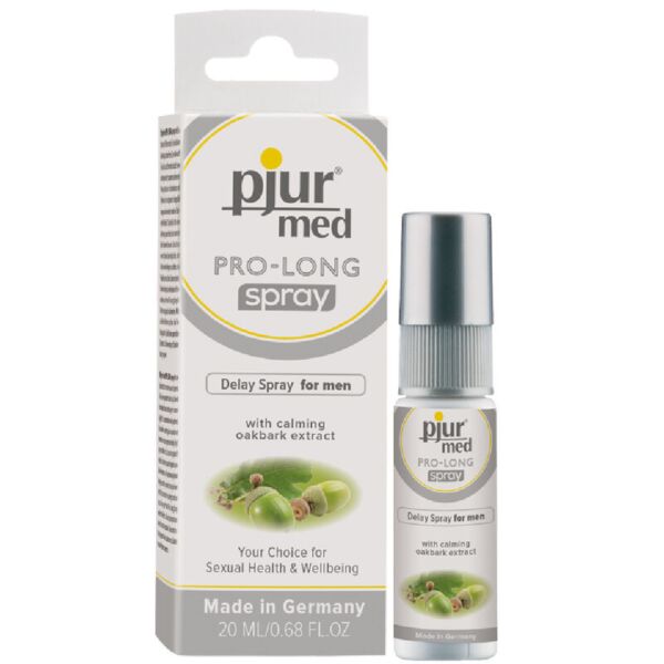 Flacon vertragingsspray pjur med PRO-LONG van 20 ml
