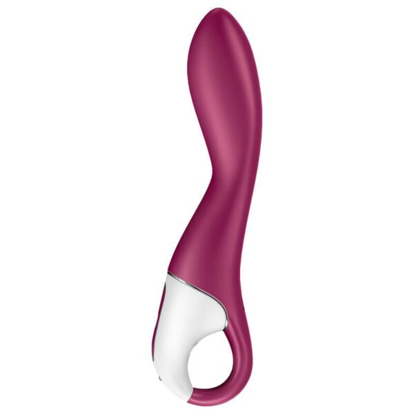 G-spot vibrator Satisfyer Heated Thrill in rood-paars