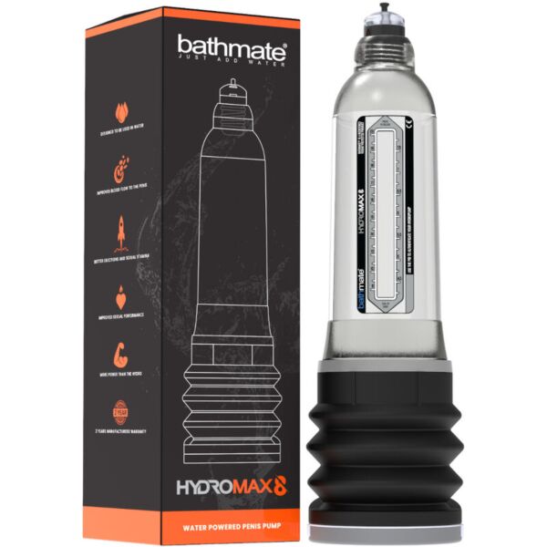 Transparante Bathmate HydroMax 8 penispomp