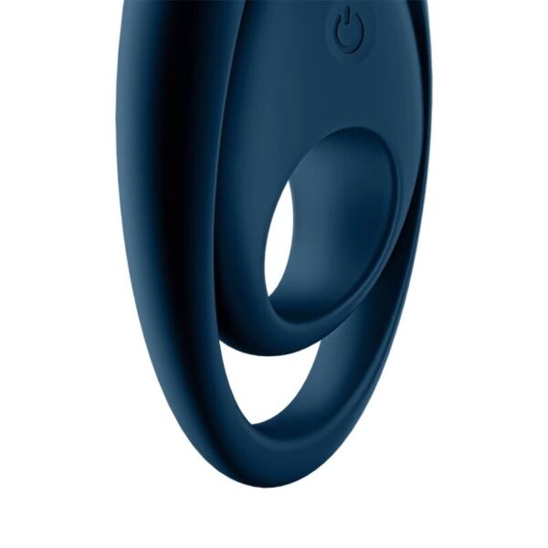 Vibrerende cockring Satisfyer Glorious Duo in donkerblauw