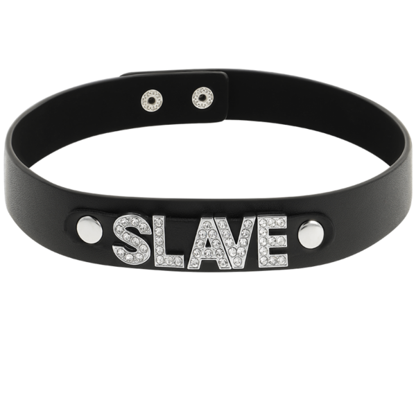 Zwarte choker-halsband Coquette Chic Desire