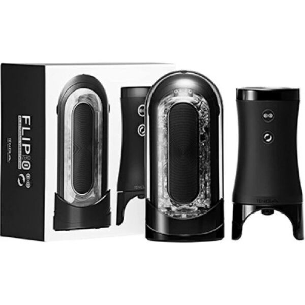 Masturbator Tenga Flip Zero Electronic Vibrotation in zijn bedieningsunit geklikt