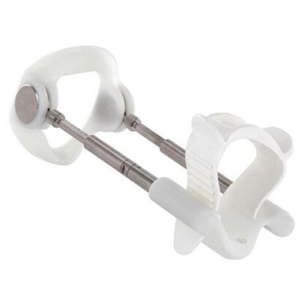 Penisverlenger Male Edge Jes-Extender Light met ring, clip en metalen stangen