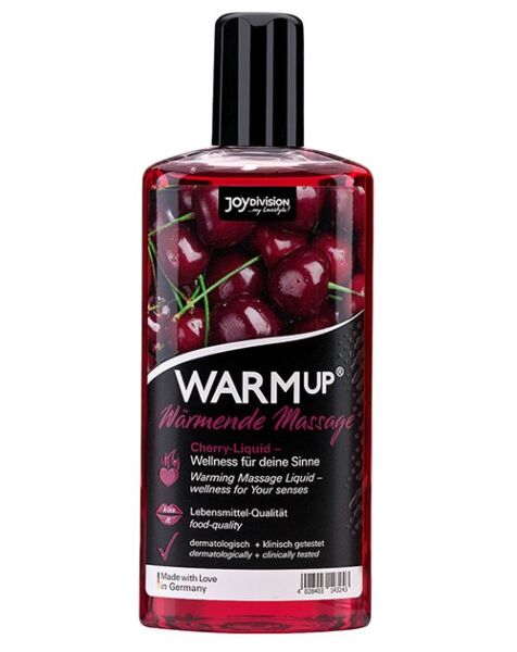 Flacon massageolie met warmte-effect Joydivision WARMup van 150 ml