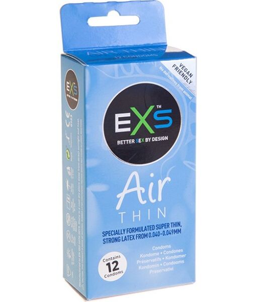 Doos met 12 Exs Air Thin condooms